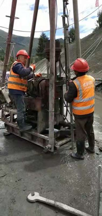 狮子坪大坝质量检查工程