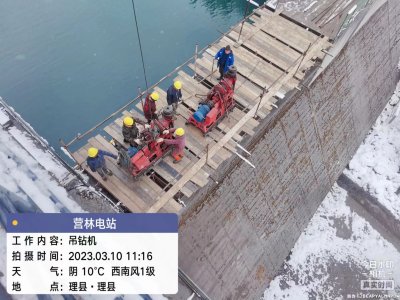 营林水电站大坝坝基防渗加固处理工程